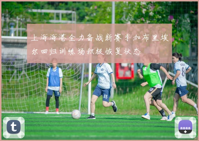 上海海港全力备战新赛季加布里埃尔回归训练场积极恢复状态