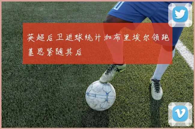 英超后卫进球统计加布里埃尔领跑基恩紧随其后
